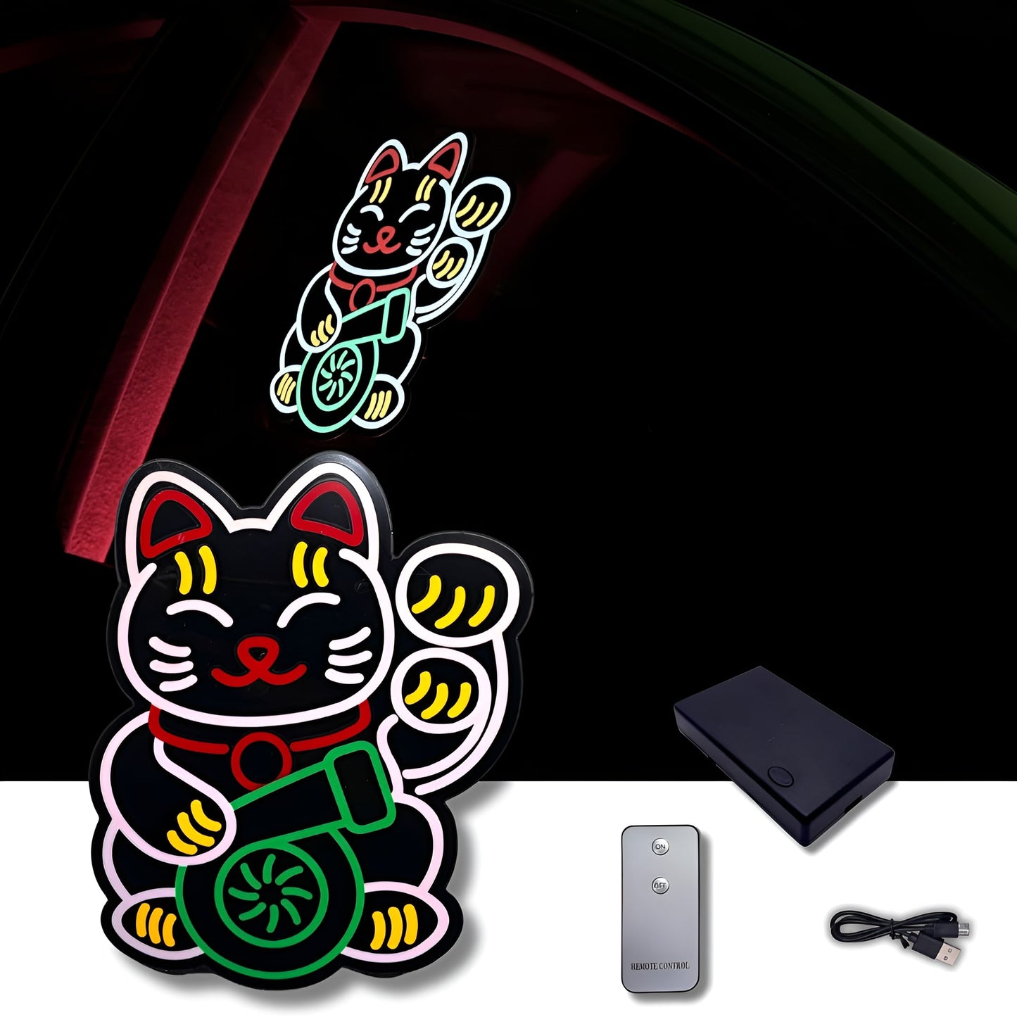 Lucky Turbo Cat LED/Glow Panel