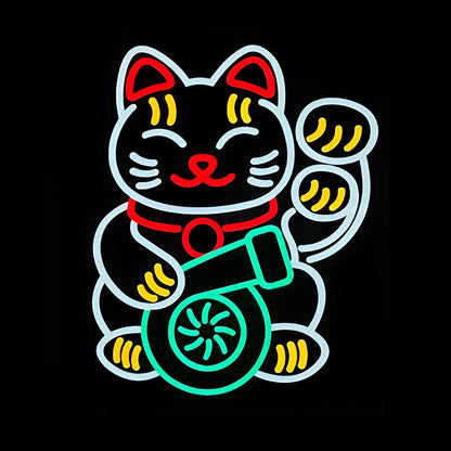 Lucky Turbo Cat LED/Glow Panel